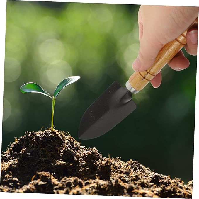 balacoo 1set Mini Gardening Tool Set Hand Tool Kit for Bonsai and Vegetables Resistant for Planting Weeding Trimming and Soil Aeration