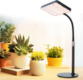 FECiDA Desk Grow Lights for Indoor Plants Bonsai Seed Starting Table Top Grow Light UV-IR Full Spectrum 25 Watt Power Draw Bright Enough LED Growing Lamp 16-24 Height Adjustable