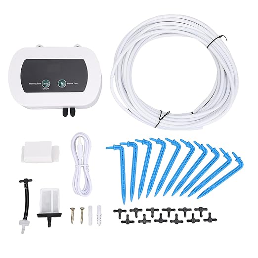 Automatic Plant Waterer Smart Timer Self Watering System Indoor Garden Irrigation Kit - Drip Irrigation System Efficient Watering for Plants