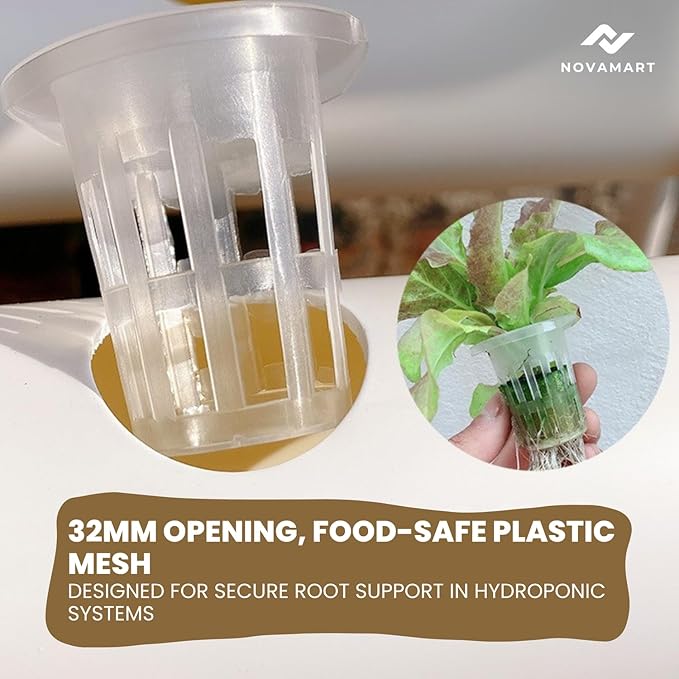 Hydroponic Plant Growing System – 36-Site PVC Indoor Garden Tower with AU/US Plug | Soil-Free Vertical Hydro Grow Kit with Planting Baskets Sponges &amp Irrigation Tube | White