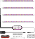 Plant Grow Lights Strip for Indoor Plants Full Spectrum216 LEDs Plant Lights Bar for Indoor Growing with Timer Indoor Plant Grow Lamp for House Plants with 3 Lighting Mode/10 Dimmable