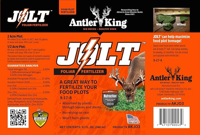 Antler King Jolt Liquid Fertilizer