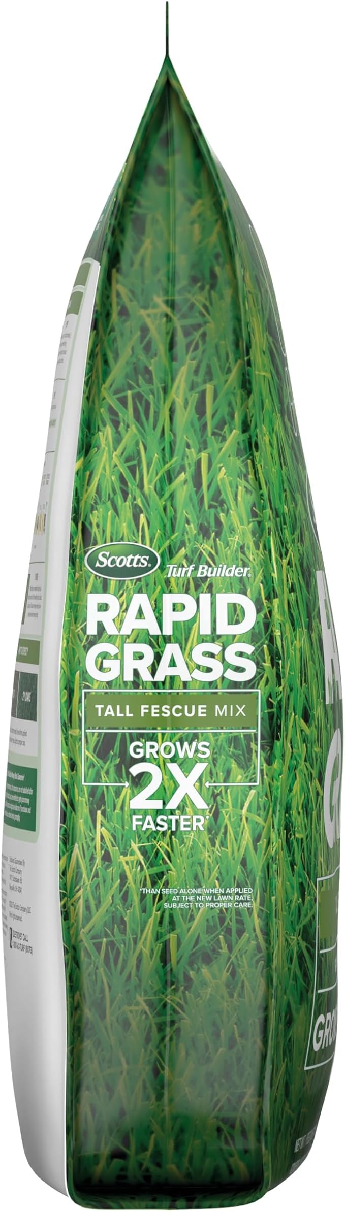 Scotts Turf Builder Rapid Grass Tall Fescue Mix - Combination Grass Seed and Fertilizer for Lawns Lawn Seed That Grows in Just Weeks 16 lbs.