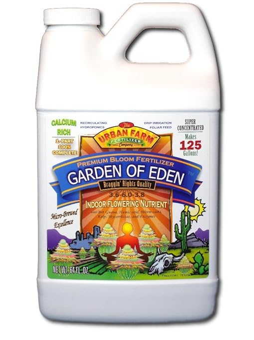 Garden of Eden Hydroponic Nutrient 1/2 Gallon