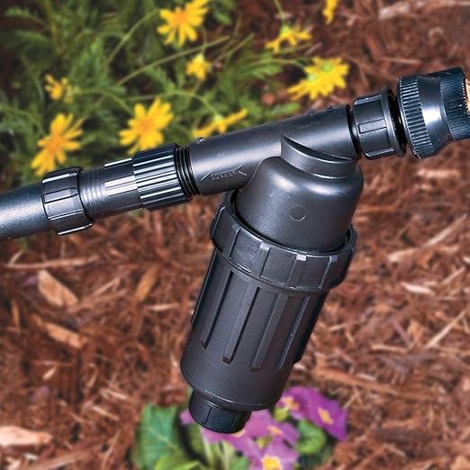 Drip Irrigation Y Filter 155 Mesh 1 Plastic Screen Filter - (1 Pipe Thread With Flush Cap)