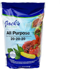 Jack's Classic 20-20-20 All Purpose Water-Soluble Fertilizer with Micronutrients to Provide General Growth on All Plants 10lbs