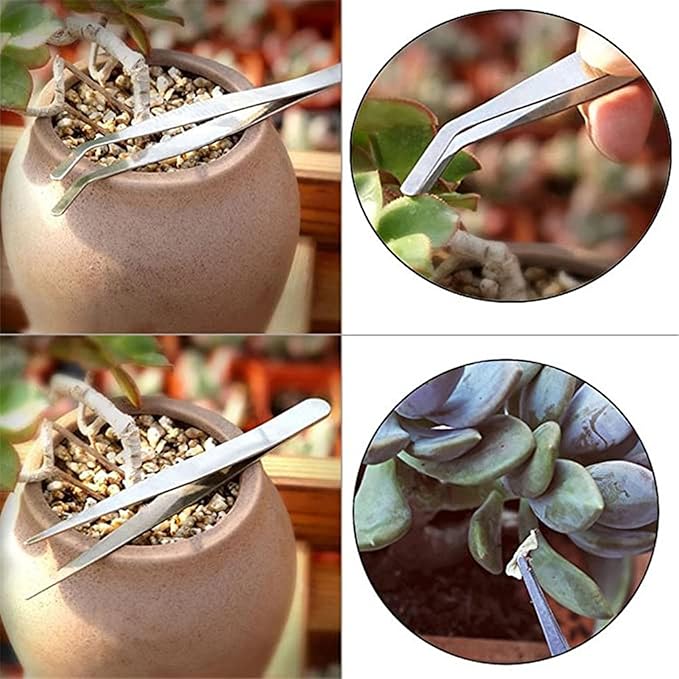 23pcs Succulent Tools Transplanting Tools Miniature Succulent Hand Tools Set with Plant Potting Tarp Mat for Bonsai Plant Small Indoor Plant