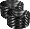Land Guard 4×4×2ft Galvanized Raised Garden Bed Kit 2Pcs Planter Raised Garden Beds Outdoor Round Clearance Raised Garden Beds for Gardening Vegetables (Gray)