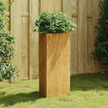 Garden PlanterGreenhouse PlanterDecorative Patio PlantersPatio Raised BedsVegetable PlantersHerb Plantersfor HerbsFruitsDeep-Rooted VegetablesFlowers15.7x13.6x29.5 Corten Steel