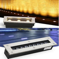 Rectangle Underground Light LED Landscape Light IP65 Waterproof Ground LED Embedded Spotlight(Red6w)