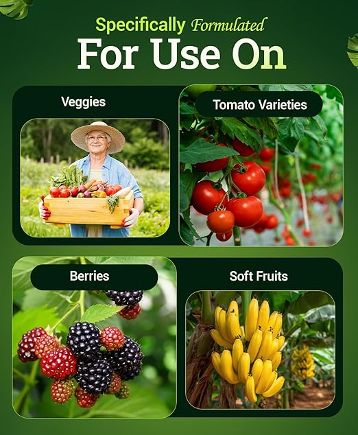 FoxFarm Happy Frog Tomato &amp Vegetable Fertilizer - Organic Vegetable Fertilizer for Vigorous Feeders 5-7-3 Blend with Calcium &amp Mycorrhizal Fungi Supports Abundant Fruit &amp Disease Resist