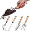 1Set Garden Tools Set Trowel Kit with Smooth Handles Gardening Men and Women Multi Functional Hand Tools for Planting and Pruning