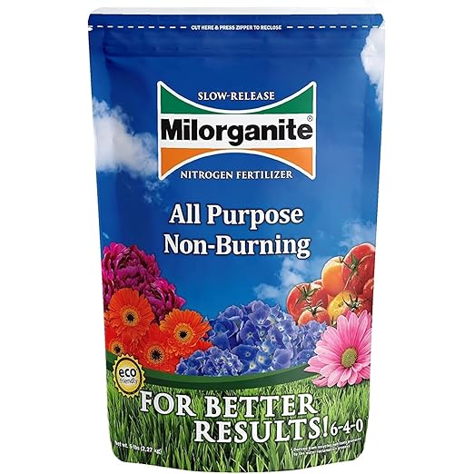 0605 Garden Care Organic Fertilizer 5-Pound. Pack of 2