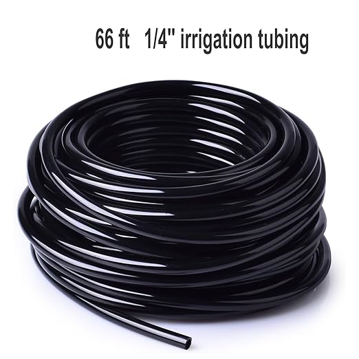 Drip Irrigation System for Garden 66 ft Garden Watering System Drip Irrigation Kit with 20pcs 360° Bending Mister Nozzles for Lawn Yard Flower Green Houses Plants