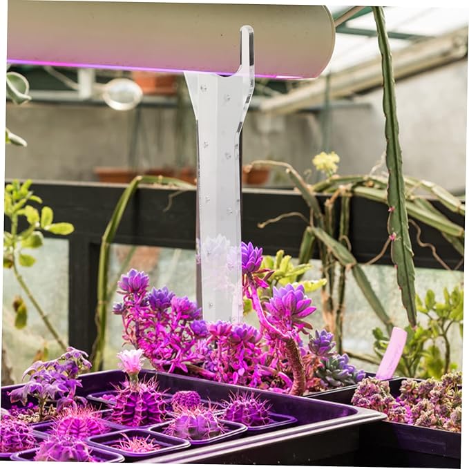 GANAZONO Indoor Plants Growing Light Stand Vertical Grow Light Stand Material Fall Off Protection Easy Installation Basket