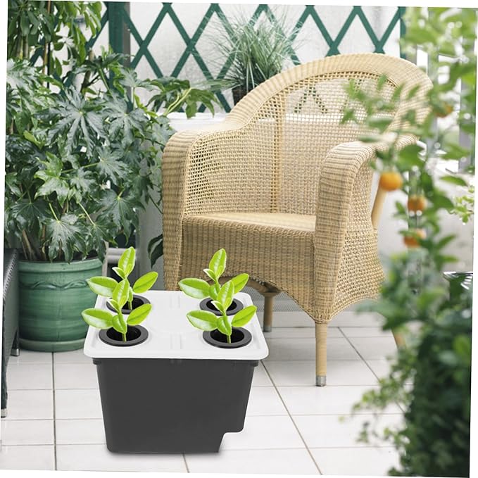 Hydroponic System Vegetable Planting Bucket Plastic Hydroponic Basket Soilless Culture Barrel for Garden