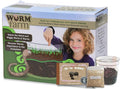Worm Farm for Kids Shipped with Live Worms Food &amp Book - Worm Farm Kit with Ecosystem Soil Mixing Sand Magnifying Glass &amp More
