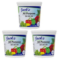 Jack's Classic 20-20-20 All Purpose Water-Soluble Fertilizer with Micronutrients to Provide General Growth on All Plants 1.5lbs 3 Pack