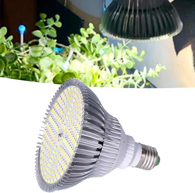 20W E27 Full Spectrum Plant Bulb 184 LED Lamp Beads High Power Grow Light Bulb AC 85V‑285V