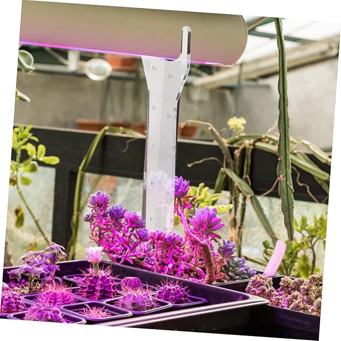 Vertical Grow Light Stand for Indoor Plants Height Durable Structure Easy Installation for Succulents and Greenhouse Use