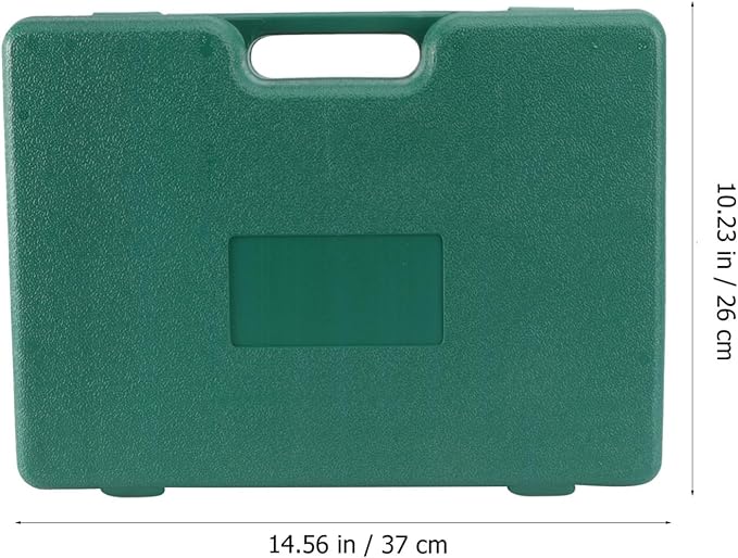 POPETPOP -one Garden Tool Set Case 10 Pcs Kit with Shovel Scissor Harrow Sprayer for Organization
