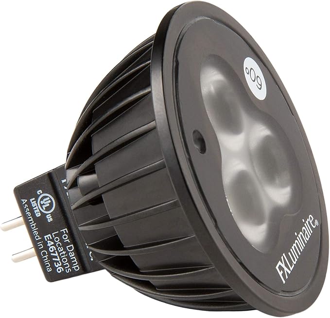 FX Luminaire MR16LED35WWF MR16 Warm 2700K 60° Wide Flood 5W LED = 35 Watt Incandescent Cree LED's MR16-LED-35-W-WF FXLuminaire Lamp Bulb Hunter