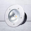 LED Beam Spotlight - Underground Light LED Circular Path Lighting IP67 Waterproof Recessed Ground Spotlight Lawn/Courtyard/Garden Floor Lamp Recessed OutdooCold White 20W