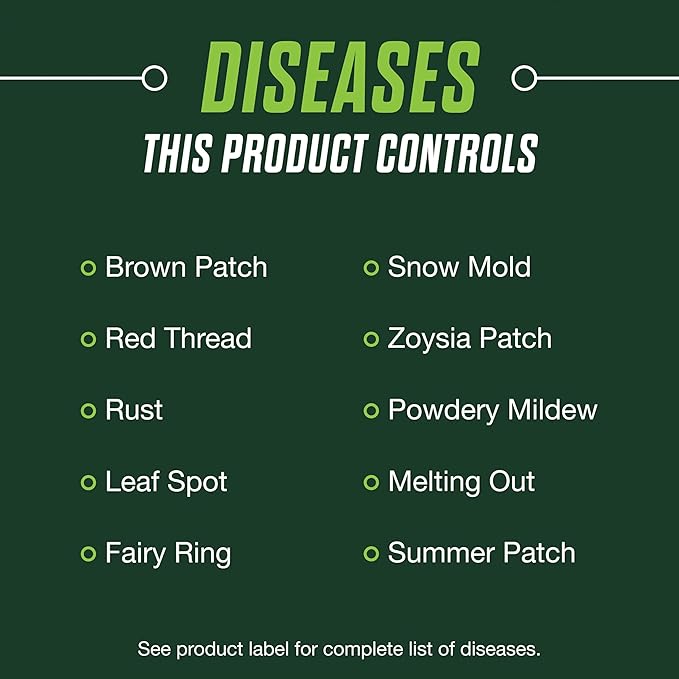 Scotts Turf Builder Healthy Plus Lawn Food 2-in-1 Fungicide and Fertilizer Helps Grass Withstand Summer Stress 4000 sq. ft. 13.70 lbs.