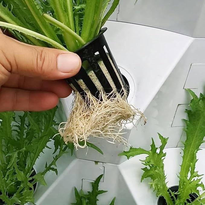 Hydroponics Tower Indoor Garden Hydroponic Growing DIY Cultivation Garden Tower Aeroponics Growing Kit for Fruits and Vegetab