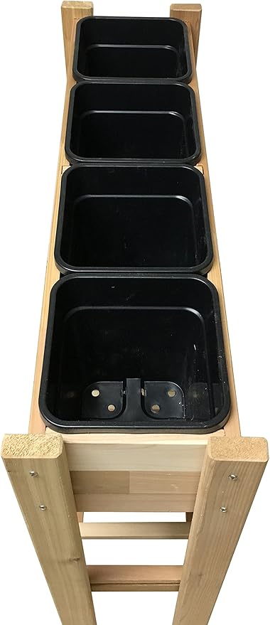 P-48 Plantable 48 Planter 32.5 x 10.5 x 26 Cedar