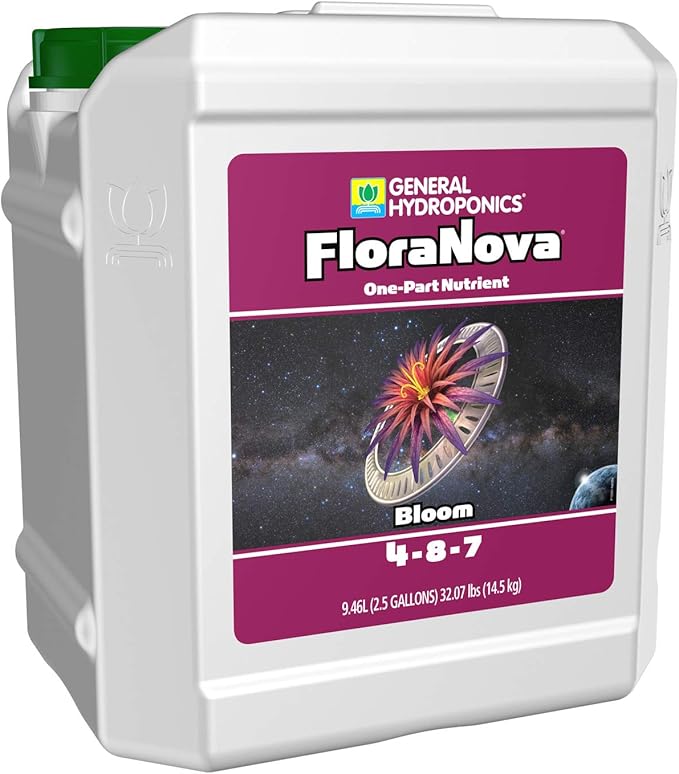 General Hydroponics Flora Nova Bloom Fertilizer 2.5-Gallon