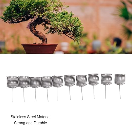 100Pcs Fertilizer Basket Fertilizer Mesh Baskets Automatic Planting Fertilizers Baskets Bonsai Fertilizer Box Column Shape Stainless Steel Fertilizer Baskets for Garden (S)