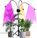 60W LED Full Spectrum Growing Lamps with Tripod Stand Dimmable Timing Greenhouse Flower Adjustable Floor Plant Grow Lights