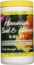 Grow More 7505 Hawaiian Bud and Bloom 5-50-17 Fertilizer 1.5-Pound (Single Pack)