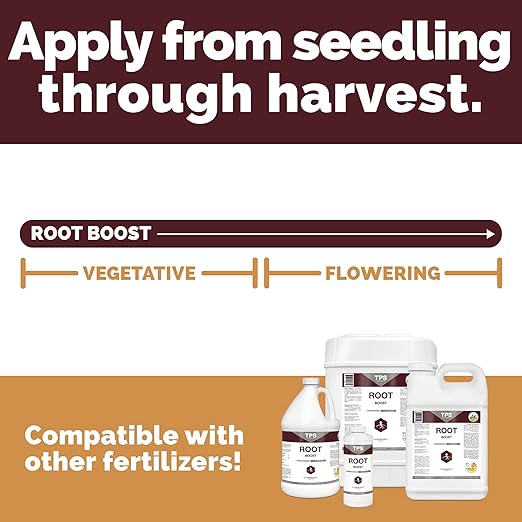 Root Boost Advanced Rooting Formula for Plants Living Soil &amp Organic Root Support 32 oz (1 Quart)