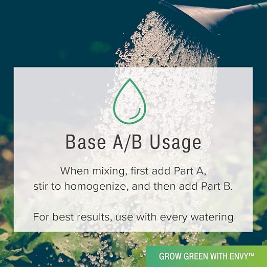 ENVY Part A (6-0-5) NPK - Part A of Two-Part Base Nutrients for Hydro Soil &amp Coir (Quart)