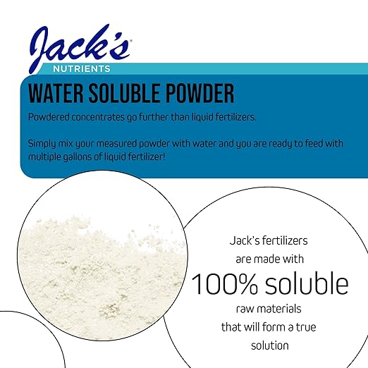 Jack's Nutrients 8-10-26 Strawberry Part A 2.2lbs - Water-Soluble Fertilizer for Strawberry Fruit Production in Continuous Liquid Feed Program