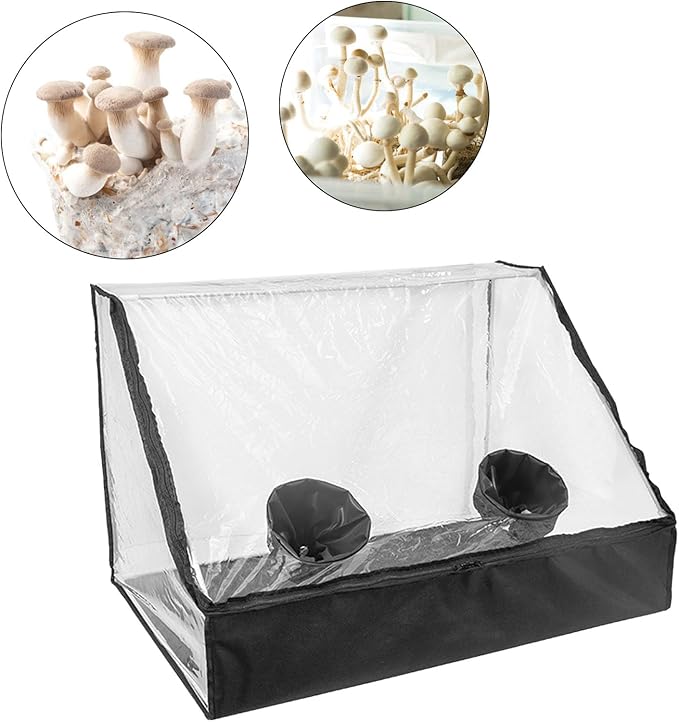 Jonlaki Mushroom Cultivation Kit – Portable Still Box with Transparent Window for Mycology Growth &amp Safe Fume Hood Design