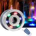 Underground Light Ground Lights Waterproof Stainless Steel Swimming Pool Underwater Light Submersible Underwater Landscape Spotlight(24w85-265V) (9w 24V)