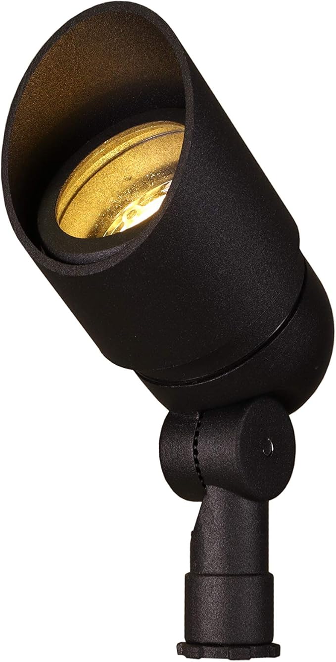Best Pro Lighting 3W LED Low Voltage Directional Bullet Light in Black Finish (BPL-101BLKLED3W)