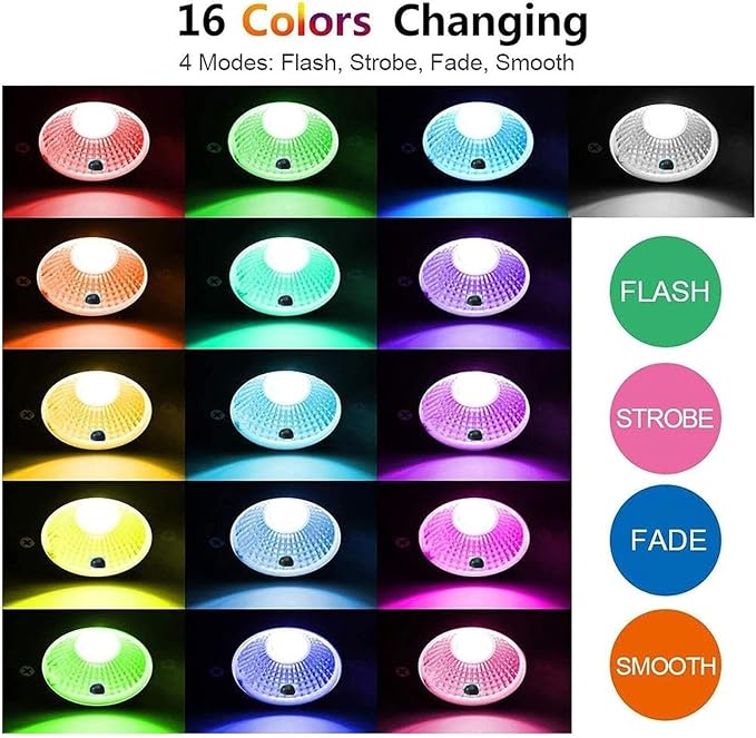 4 Pack Ground LED Landscape Lights LED Beam Spotlight 5W Low Voltage 12V/24V Recessed Outdoor Lighting IP67 Waterproof Stainless Steel Spotlight for Driveway Patio and Steps(5W(12V))