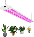 AntLux 4ft LED Grow Lights 50W Full Spectrum Integrated Growing Lamp Fixtures for Greenhouse Hydroponic Indoor Plant Seedling Veg and Flower Plug in ON/Off Pull Chain Included