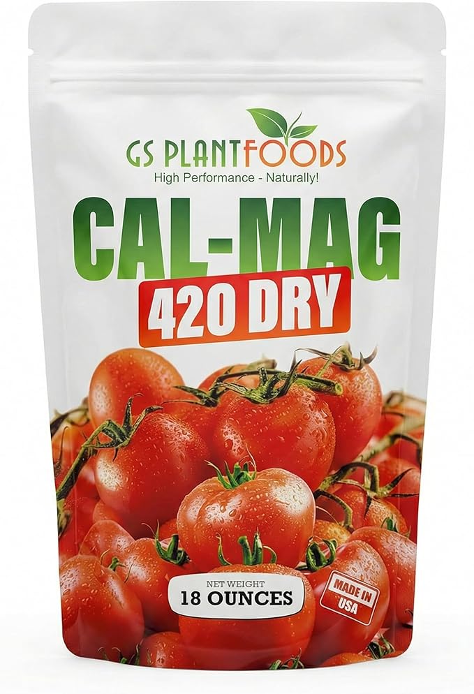 GS Plant Foods Cal-Mag 420 Dry Super Concentrate Makes 420 Gallons of Nutrient Solution 18 Ounces Calcium/Magnesium Fertilizer
