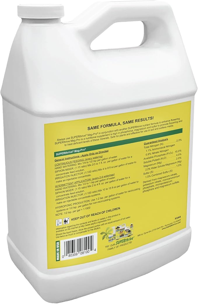 Dyna-Gro Mag-Pro 2-15 - 4 Dyna-GRO Mag-Pro Gallon (4/Cs)