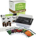 Mexican Salsa &amp Hot Sauce Making Kit | Basic | 6 Non-GMO Seed Varieties | Mexican Seeds for Salsa Hot Sauce Pico De Gallo | Includes Jalapeno Pepper Tomato Cilantro Herb Chives Onion More