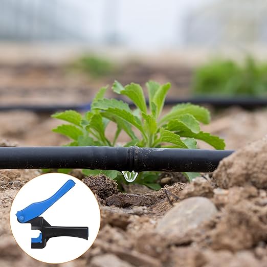 HARFINGTON 3pcs 3mm Drip Irrigation Tubing Hole Punch for Easier 1/4 Inch Fitting Emitter Insertion Drip Tube Hole Punch Fitting Insertion Tools for Laying Branch Drip Pipes