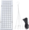 25W LED Plant Light Full Spectrum Grow Lamp for Indoor &amp Greenhouse Seedlings Veg Flowers - 110-220V with US Plug