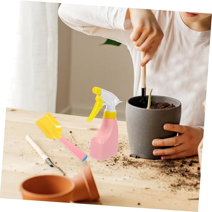 1set Boys and Girls Gardening Tool Set Boy Girl Garden Kit Rake Shovel Gloves Watering Can Apron and Tote Bag for Outdoor Fun and Learning Activities