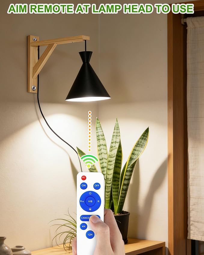 Arikashi Hanging Grow Light LED Growing Light Full Spectrum for Indoor Plants4/8/12H Timer Height Adjustable Grow Lamp for Large Plants