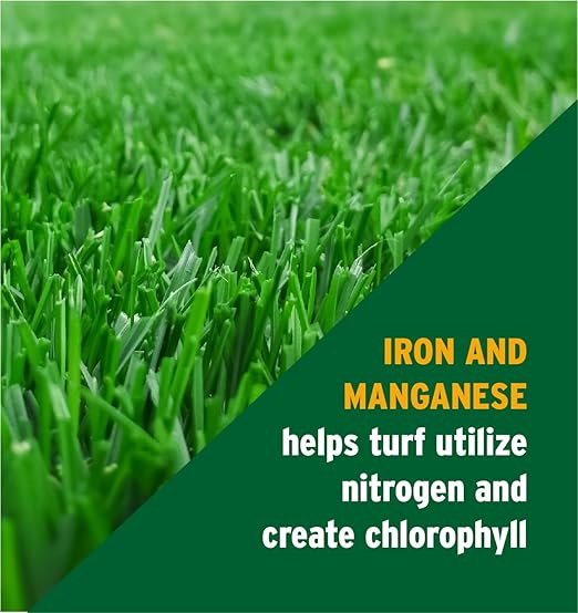 The Andersons Deep Green 24-0-11 Professional-Grade Lawn Fertilizer with 2% and Slow Release Nitrogen - Covers up to 1000 sq ft (40 lb)